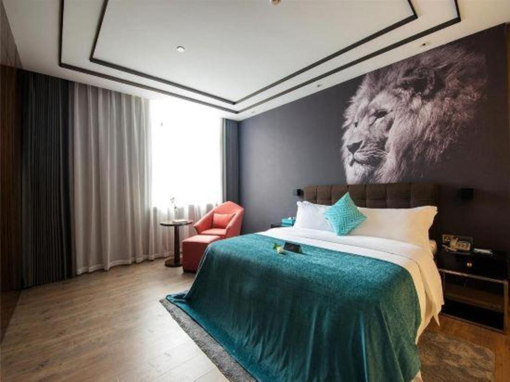 Xana Hotelle-Hotel Luzhou Baizitu Square Bagian luar foto