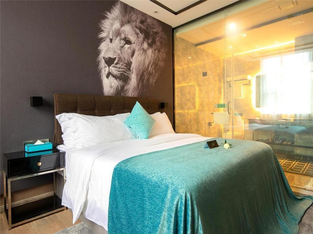 Xana Hotelle-Hotel Luzhou Baizitu Square Bagian luar foto